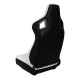 Sportovní sedačky Bez FIA homologace polohovatelné sportovní sedadlo RACES Diamond White | race-shop.cz