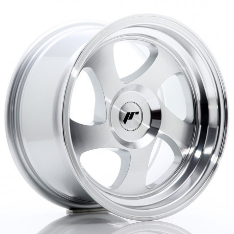 Bazar Japan Racing JR15 15x8 ET20 BLANK, Machined Silver POŠKOZENÉ | race-shop.cz