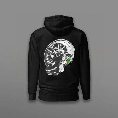 Mikiny a bundy HGK hoodie Drift Shuttle, black | race-shop.cz