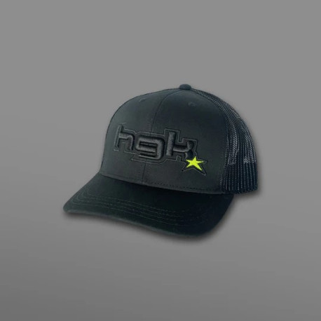 Čepice a kšiltovky HGK Team Hat, Black Flexfit | race-shop.cz