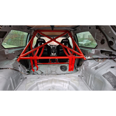 Rámy a Roll bary Přišroubovaná poloviční ochranná klec Mitsubishi Lancer EVO X | race-shop.cz