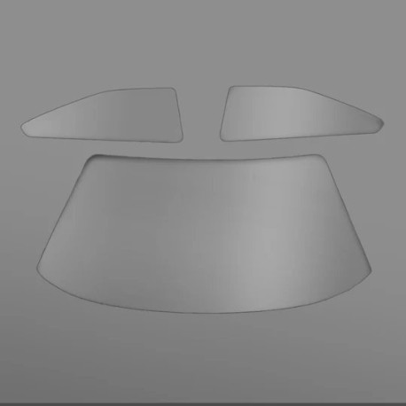 Lexan/plexi okna HGK BMW E46 Lexan (ThermoFormed) Window Set 4 mm | race-shop.cz