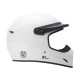 Uzavřené přilby FIA uzavřená závodní přilba BELL X-1 SPORT (HANS), bílá | race-shop.cz