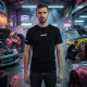 Trička Tričko RACES RS, černá | race-shop.cz