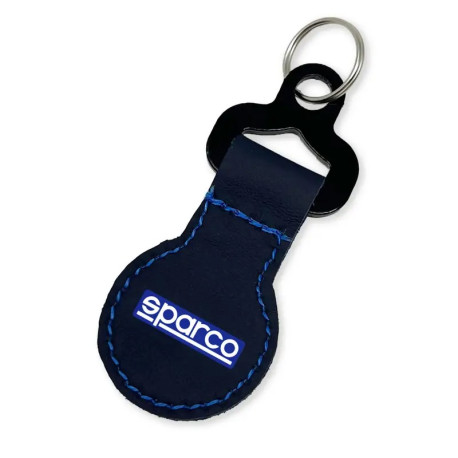 Reklamní předměty a dárky SPARCO leather HF Round keychain | race-shop.cz