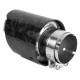 S jedním výstupem Koncovka výfuku RACES CARBON 114mm, input 63.5mm - Forged gloss | race-shop.cz