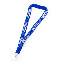 Sparco logo lanyard - Blue