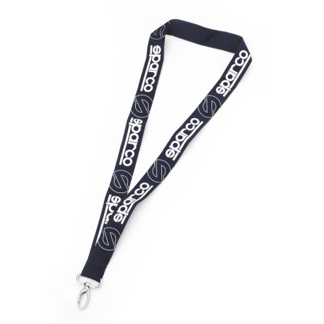 Klíčenky Sparco logo lanyard - Black | race-shop.cz
