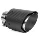 S jedním výstupem Koncovka výfuku RACES CARBON 101mm, vstup 60mm - Matná | race-shop.cz