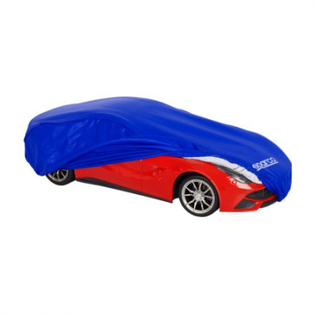 Plachty na auto SPARCO SPC2007 Universal blue car cover - various sizes | race-shop.cz