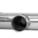 1x vstup / 2x výstup Nerezový koncový tlumič RACES 60, vstup 2,75" (70mm) | race-shop.cz