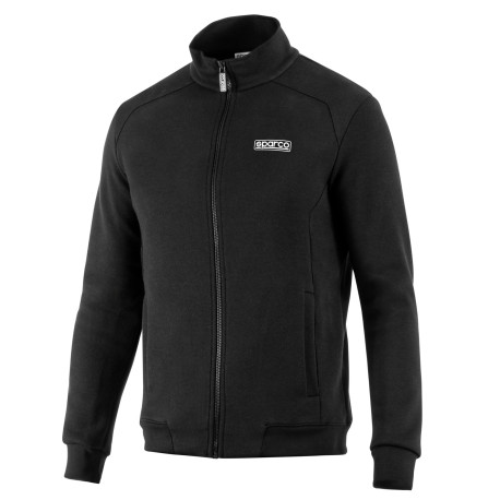 Mikiny a bundy Sparco Full Zip mikina,černá | race-shop.cz