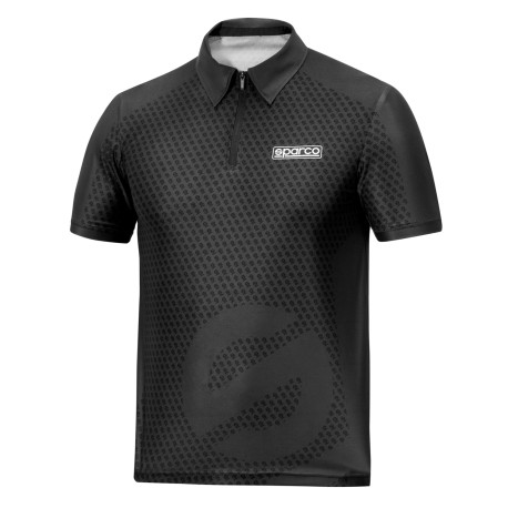 Trička Polokošile SPARCO SL SUBLY, černá | race-shop.cz
