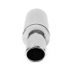 Kulatý - Dvoustěnné Nerezový koncový tlumič RACES 23, vstup 2,25 "(57mm) SS201 | race-shop.cz