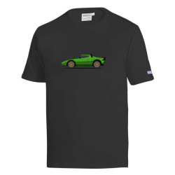 Tričko SPARCO LANCIA STRATOS HR GR4, černá