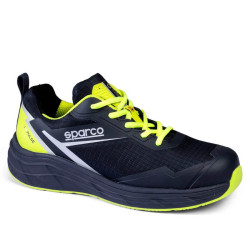 Sparco Bezpečnostníboty GEORGE S3S, modro-mořská/fluo žlutá