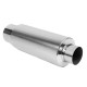 Kulatý - Jednostěnné Výfukový tlumič RACES 65, vstup 3" (76mm) SS304 | race-shop.cz