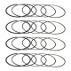Části motoru Manley Pístní kroužky 4.625 1/16 x 1/16 x 3/16 | race-shop.cz