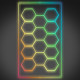 Svítidla 14-Panel LED RGB Hexagon Honeycomb Osvětlení Garáže | race-shop.cz