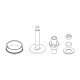 Accessories Garrett 910478-0001 Wastegate Valve/Bushing Kit GVW-40 (40 mm) | race-shop.cz