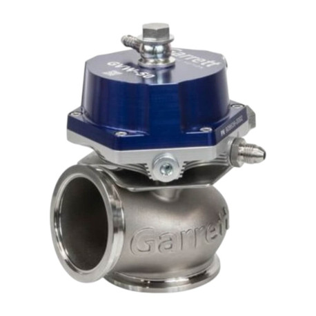 Full kits Garrett 908828-0002 External Wastegate GVW-45 1 Bar, Blue | race-shop.cz