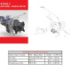 Accessories Garrett 903332-0002 Water Line G25-660 | race-shop.cz