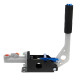 Hydraulické ruční brzdy Hydraulická ruční brzda RACES basic polohovatelná - ALU válec 17,8mm | race-shop.cz