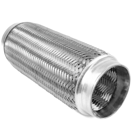 Pružná spojka Standard (SS201) Vlnovec 250x76mm, nerez | race-shop.cz