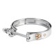 Accessories GARRETT 890837-0002 V-BAND CLAMP 4.81" (OUTLET, T4 TURBINE HOUSING) G40, G42, G45 | race-shop.cz