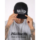 Čepice a kšiltovky HALFTECH snapback cap, black/white | race-shop.cz