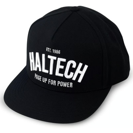 Čepice a kšiltovky HALFTECH snapback cap, black/white | race-shop.cz