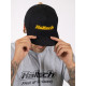 Motec HALFTECH snapback cap, black/yellow | race-shop.cz