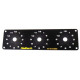 Haltech Haltech Triple Switch Panel Only includes Yellow & Red knobs | race-shop.cz