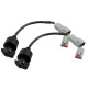 Haltech Haltech Dual Switch Panel Kit - includes Yellow knob | race-shop.cz