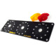 Haltech Haltech Triple Switch Panel Kit includes Yellow & Red knobs | race-shop.cz