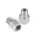 Motec Haltech M10 x 1.0 to 1/8 BSPT Adaptor - Stainless Steel | race-shop.cz