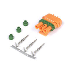Haltech Plug & Pins Only Delphi 3 pin GM Style MAP Sensor Or