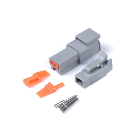 Motec Haltech Plug and Pins Only Set Deutsch DTM-2 Conn (7.5 Amp) | race-shop.cz