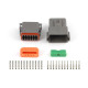Motec Haltech Plug & Pins Only Set DT-12 Conn (DT06-12S + DT04-12P | race-shop.cz