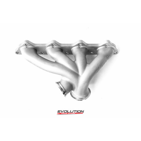Svody Artecvýfukový svody pro Mitsubishi 4G63 (Lancer Evo 4-9) Low Mount V-Band Reverse Rotation | race-shop.cz