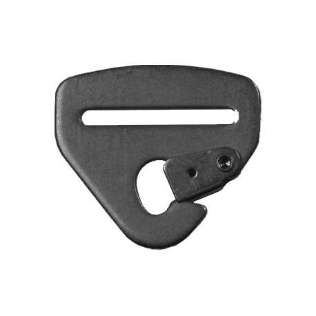 Bezpečnostní pásy a příslušenství Karabina na uchycení bezpečnostních pásů RACES, černá | race-shop.cz