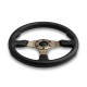 Volanty 3 ramenný sportovní volant MOMO RACE 2.0, 350mm, kůže, 40mm odsazení, černá/šedá | race-shop.cz