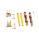 MTS Technik komplet MTS STREET SERIES nastavitelný podvozek proVolkswagen CADDY I (14) 08/82 - 07/92 (Gold) | race-shop.cz