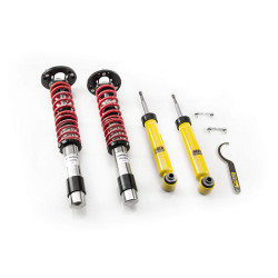 MTS STREET SERIES sada zavěšení coilover pro BMW 5 Touring (E61) 03/04 - 12/10 (Inox)
