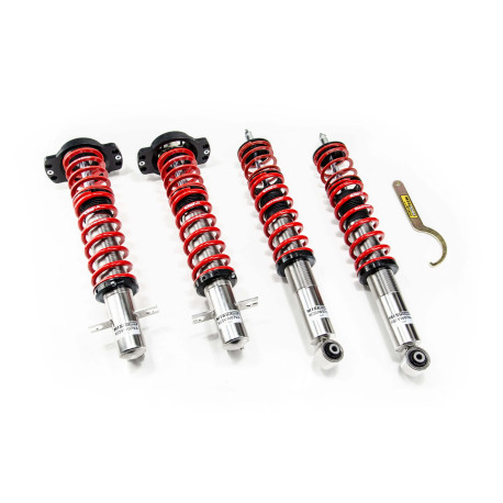 MTS Technik komplet MTS COMFORT SERIES nastavitelný podvozek pro Volkswagen GOLF I (17) 04/74 - 07/85 (Inox) | race-shop.cz