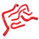 Sady silikonových hadic na chladič RACES Performancesada silikonových hadic na chladicí kapalinu pro Honda Civic EK 1.5/1.6 D15/D16 92-00 (6 pcs) | race-shop.cz