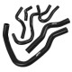 Sady silikonových hadic na chladič RACES Performancesada silikonových hadic na chladicí kapalinu pro Honda Integra Type-R DC2 1.8 B18 95-01 (6 pcs) | race-shop.cz