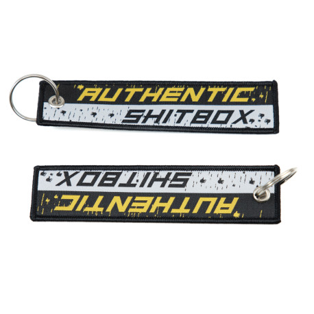 Klíčenky RACES Jet tag klíčenka - Authentic ShitBox Černá | race-shop.cz