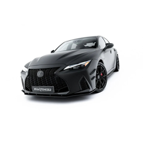 Body kit a vizuální doplňky Street Pro Přední splitter Lexus IS 500 Mk3 Facelift 2 (XE30) (černý) | race-shop.cz