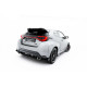 Body kit a vizuální doplňky Street Pro Zadní boční lízátka a klapky Toyota GR Yaris Mk4 Facelift (černá) | race-shop.cz
